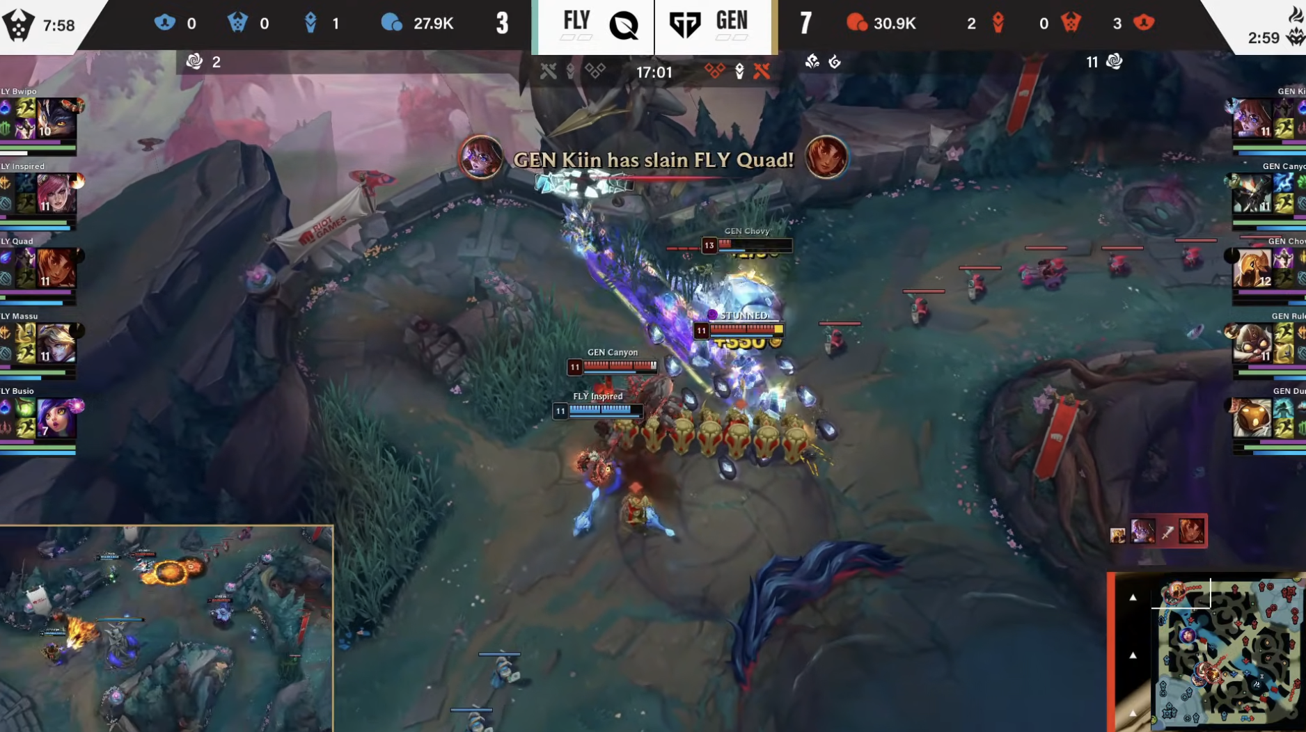 Baccara Gaming-🎮EWC淘汰赛战报:GenG 2-0完胜FLY晋级四强,将战G2