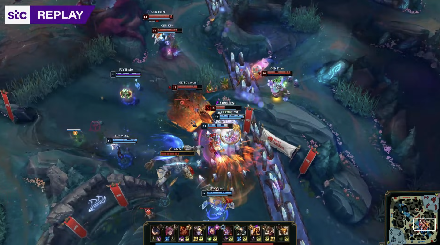 Baccara Gaming-🎮EWC淘汰赛战报:GenG 2-0完胜FLY晋级四强,将战G2