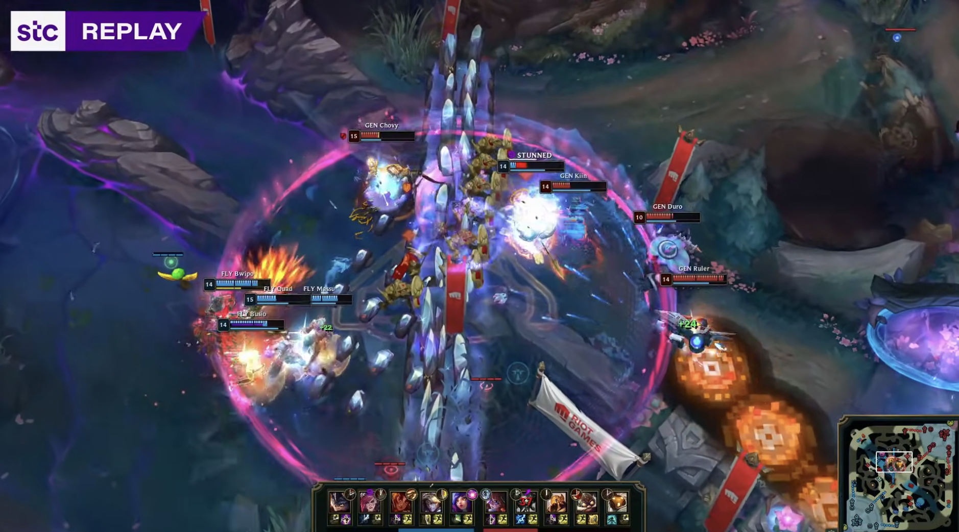 Baccara Gaming-🎮EWC淘汰赛战报:GenG 2-0完胜FLY晋级四强,将战G2