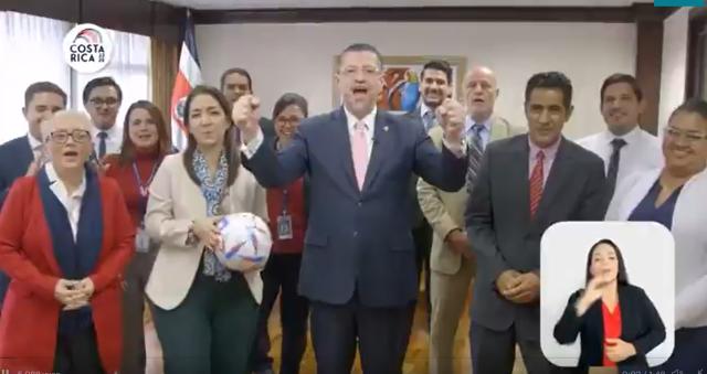 规则官方-哥斯达黎加球迷电视问候日本球迷 国足备战2026